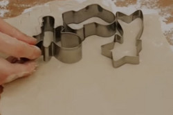 Keksteig und Ausstechformen